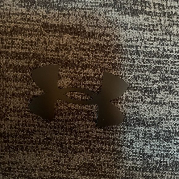 UNDER‎ ARMOUR MEN'S HEATHER GRAY/BLACK 1/2 ZIP FLEECE SMALL-EUC - Picture 5 of 6